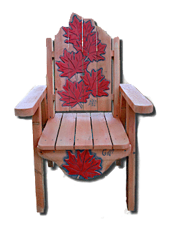 Heart of Canada deck chair, deck lounge chair, patio furniture
